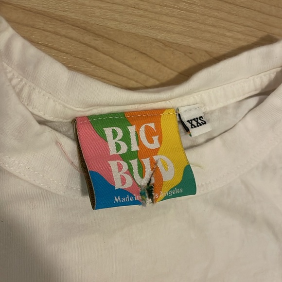 BIG BUD Tie dye flower T-shirt - Picture 3 of 4